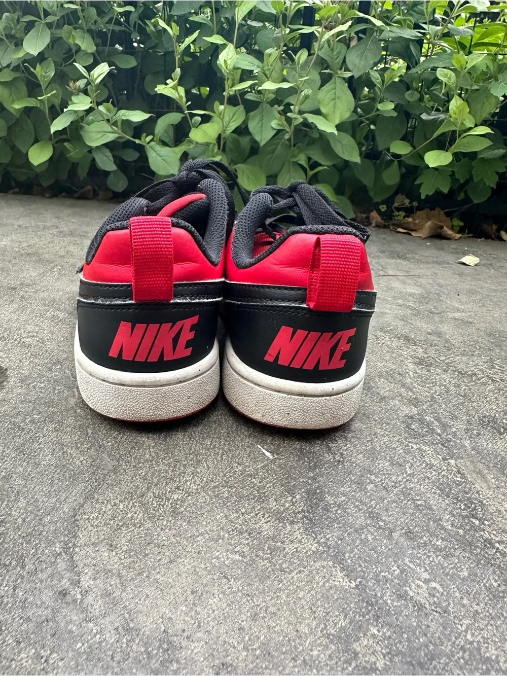 Nike Kids Red and Black Sneakers